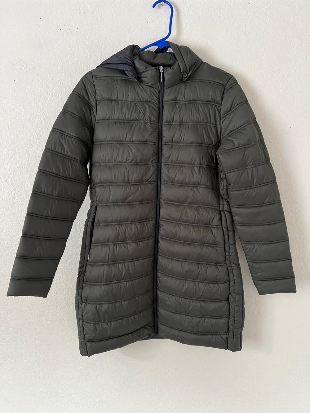 Like New! LOVE FOR HUMANITY Ultra Soft Puffer Jacket Padded Olive L